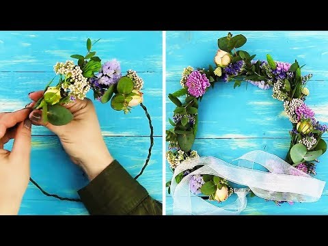 Vídeo: Decoração de parede com vaso de flores – Criando uma coroa de vasos de flores