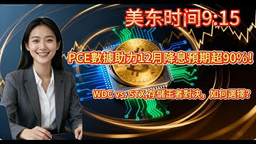 PCE數據助力12月降息預期超90%！WDC vs. STX,存儲王者對決，如何選擇？  #PCE#AAPL#蘋果#期權#OPTION#谷歌#标普500#S&P 500#英伟达#NVIDIA#