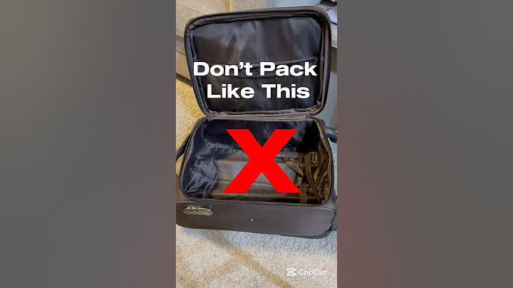 Master the art of packing | Maximize suitcase space! #Travel