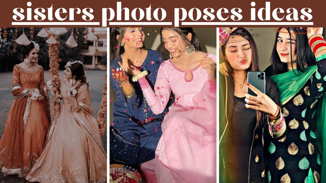 saree poses with bestiee | Sisters photoshoot poses, Sisters photography  poses, Girl photo poses