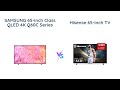 🔥Samsung Q60C vs Hisense U7K🔥 Which TV is Better?