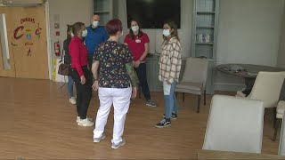 Warren teen who survived COVID reunites with nurse who helped her get her life back