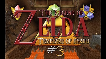 Minecraft: Templars of Hyrule Part 3 (Multiplayer Adventure Map) - DODONGO