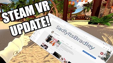 Dockable Windows/Desktop in Steam VR Beta!