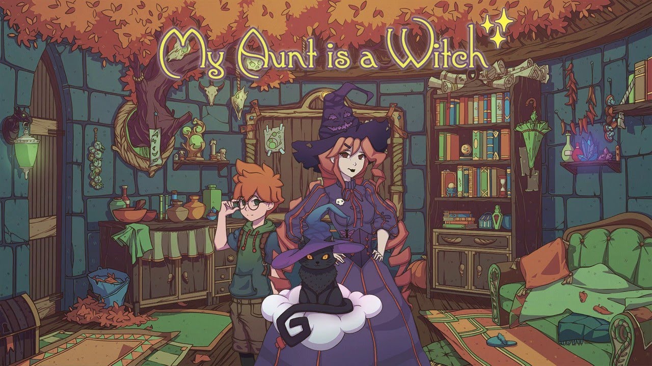 MY AUNT IS A WITCH - 100% Walkthrough (Platinum Trophy / 1000G Guide + Roadmap)