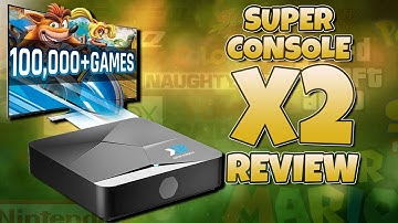 Kinhank Super Console X2 emulatieconsole met 100.000 games!?