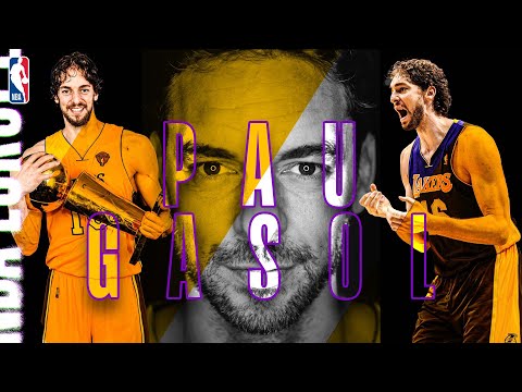 Pau Gasol LA LAKERS JERSEY RETIREMENT! ❤ Watch his ULTIMATE NBA CAREER highlights! 🔥