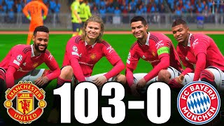 FIFA 23 | RONALDO, MESSI, MBAPPE, NEYMAR, ALLSTARS | MANCHESTER UNITED 101-0 BAYERN MUNICH | PS5 4K