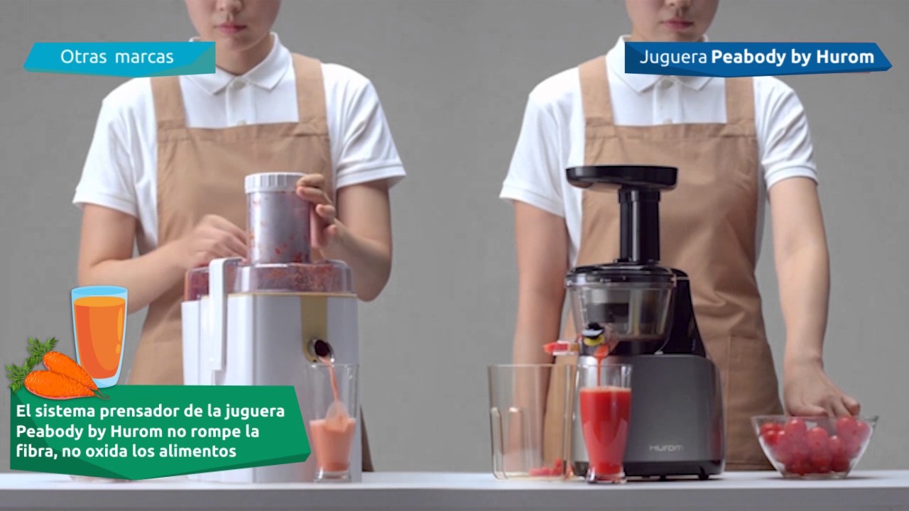 Juguera Slow Juicer Peabody by Hurom 