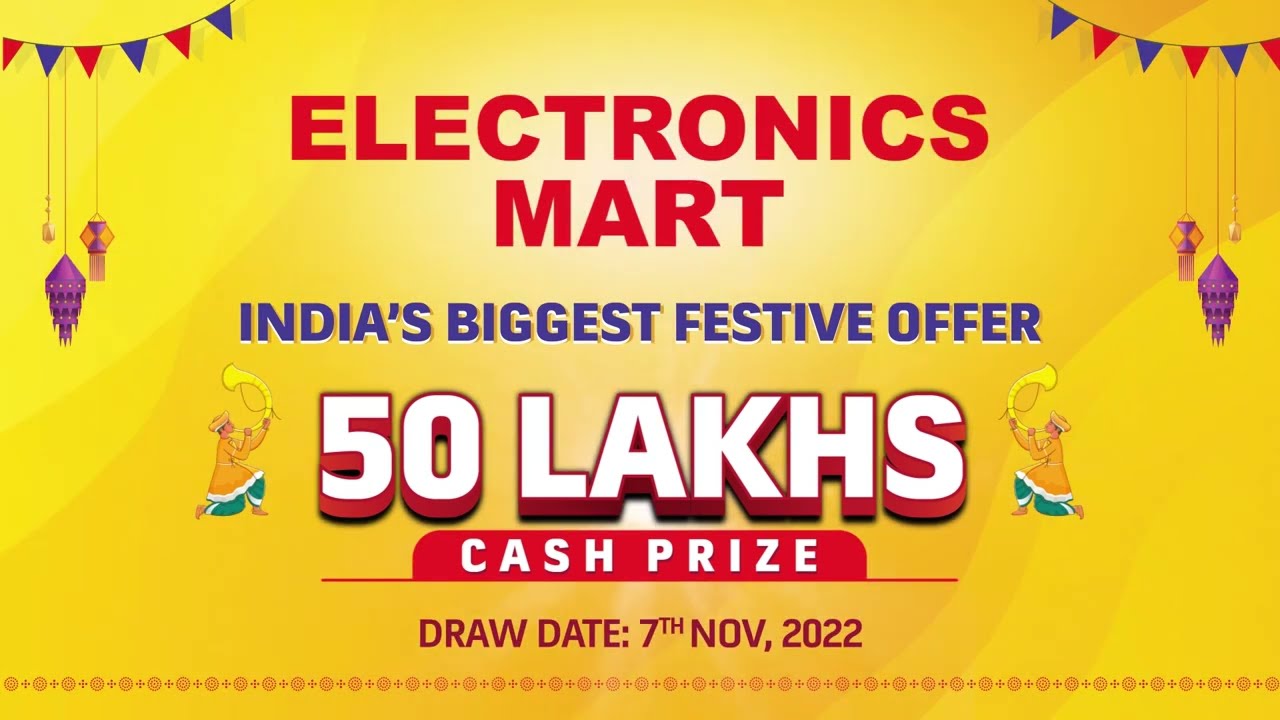 Electronics Mart Presents India’s Biggest Festive Offer!