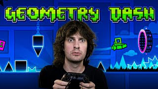 First Time Playing Geometry Dash!