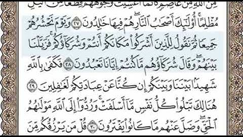 سورة يونس الصفحة 212 الشيخ محمد صديق المنشاوي
