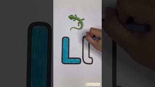 Coloring Letter Ll | Crayons