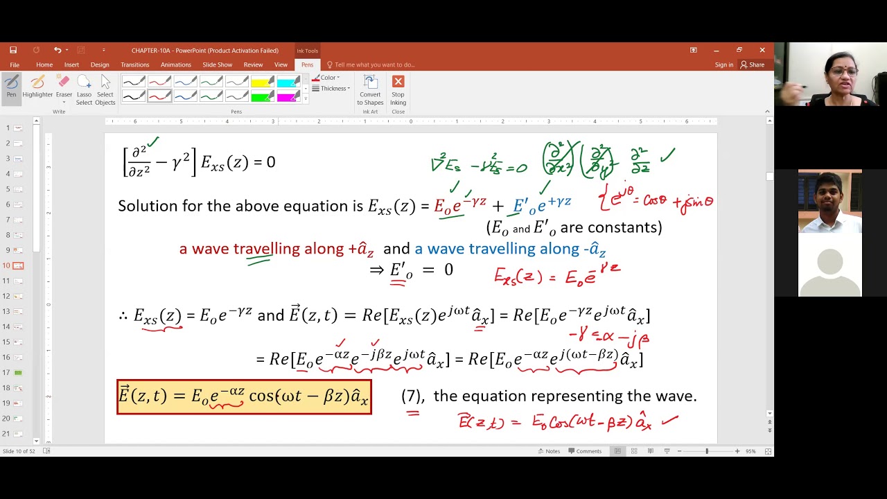 Wave Propagation in Lossy Dielectrics - YouTube
