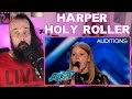 HEAVY METAL SINGER REACTS TO HARPER - HOLY ROLLER