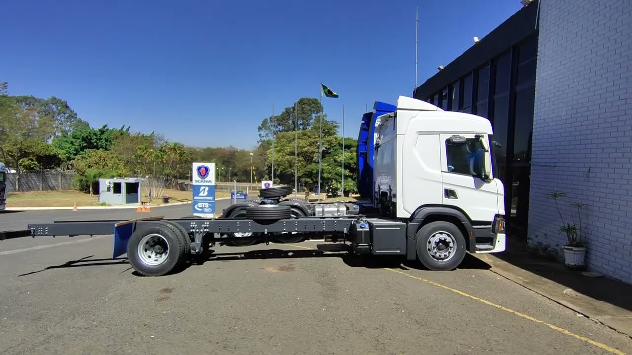 SCANIA P 250 4X2 😮 INCRIVEL ESSA MAQUINA, JA COM PAINEL DIGITAL 🚛