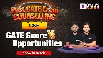 Post GATE Exam 2022 Guidance | CSE | GATE Score vs Opportunities | BYJU