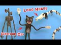 Making CARTOON CAT and LONG HORSE  with Clay | Trevor Henderson