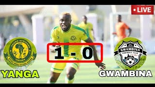 Yanga vs Gwambina Live 🔴#ASFC uwanja wa uhuru