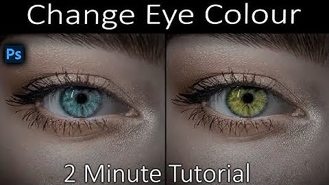 How To Change Eye Colour in Photoshop Just in 1 Minute Tutorial || 2022