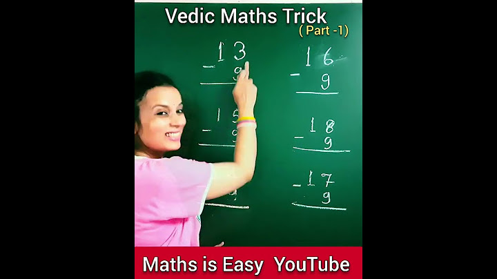 #Shorts Amazing  Subtraction Trick | Vedic Maths Trick | Subtraction Trick #Youtubeshorts #mathtrick