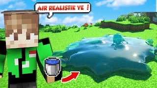 KALO AIR REALISTIC MINECRAFT TUH BERASA BISA DIMINUM !!! - MINECRAFT REALISTIC