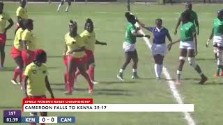 Rugby Africa Womens Cup 2024: Le Cameroun perd contre le Kenya, 39-17, et termine dernier du tournoi