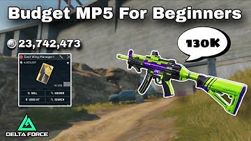 Budget MP5 Build For Beginners!! Delta Force Mobile