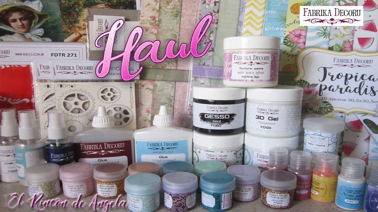 Haul de material para decoupage, mix media y scrapbooking - Fabrika Decoru tizanidine indication