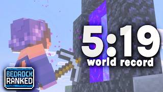 Bedrock Ranked 1.21 in 5:19 [Ruined Portal WR]