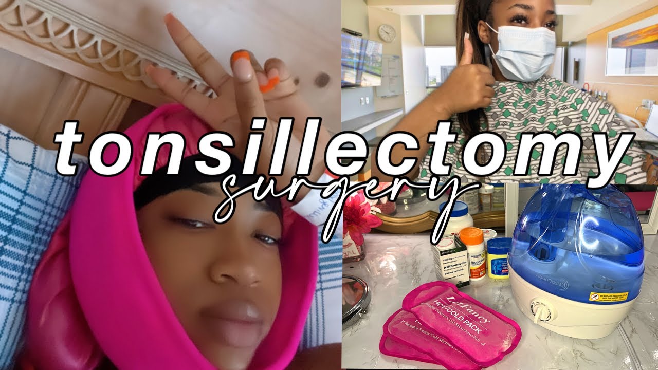 MY ADULT TONSILLECTOMY EXPERIENCE| surgery day, recovery, pain levels & more ! POSITIVE EXPERIENCE