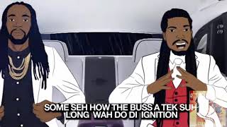 Mavado, Ivoltage - Never Go Win - Lyrics Video (Chipmunks Version) Sep 2021