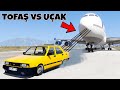 MODIFIYELI TOFAŞ HALAT ILE UÇAGI ÇEKEBILIRMI? - GTA 5 GERÇEK HAYAT