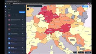 Smart Map for Delivery Network