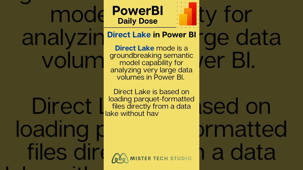 Using Power BI DirectLake in Microsoft Fabric - FourMoo, Power BI