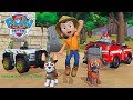 Paw Patrol On A Roll! #16 Zuma and Tracker Rescue Carlos in the Jungle