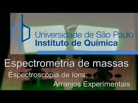 Arranjos experimentais para espectroscopia de íons em MS