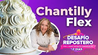 Crema de Repostería PERFECTA! 🍰🔥 Elástica, Flexible y Resistente al Calor 💪✨ (CHANTILLY FLEX)