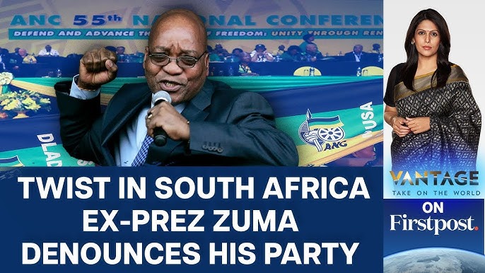 South African ex-President Jacob Zuma has denounced the ANC and