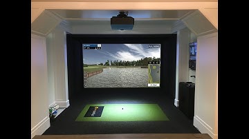 Installing a Full Swing Simulator, Transform Your Space