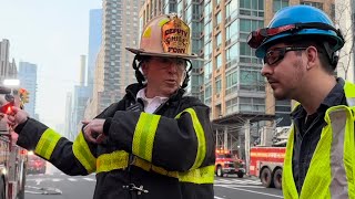 FDNY Manhattan 1075 Box 0983 Fire was in the Cellar of a Con Edison Sub Station