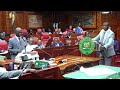 LAWYER MUTHOMI THIANKOLU CROSS-EXAMINING MP WAMBOKA DURING CS LINTURI IMPEACHMENT HEARING