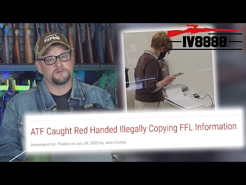 Download ATF CAUGHT RED HANDED Illegally Copying FFL Information!