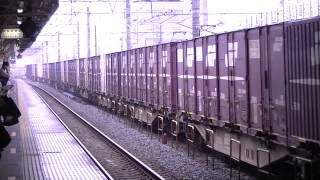 EF210-105(吹) 71レ貨物列車 小田原駅通過