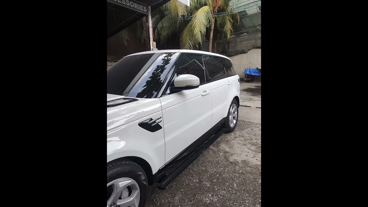 RANGE ROVER SPORT 2021 ELECTRONIC STEP BOARD INSTALLED