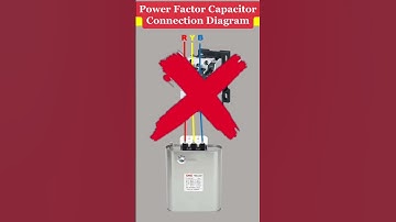 Power Factor Capacitor Connection by CNC Electric
