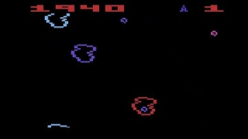 ATARI 2600 Asteroids Driving Controllers Plus Asteroids Hack 2002 Thomas Jentzsch a HOMEBREW