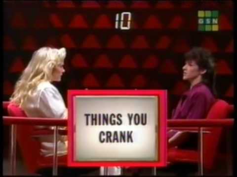 Pyramid game show bouns round -- Shelly Smith is the receiver (Clark)