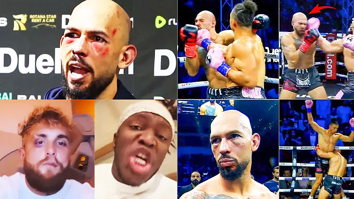 Fighters REACT to Andrew Tate vs Chase Demoor FULL FIGHT HIGHLIGHTS (Misfits Mania Boxing)