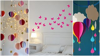 3 DIY | Kids Bedroom Decor Ideas 2020 | Paper Room Makeover | Amazing Paper Decoration for Kids Room